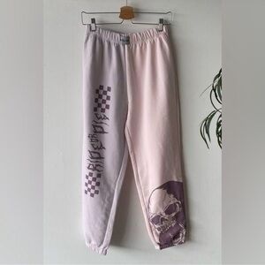 New Girl Order Pastel Grunge Skull Colorblock Joggers 8